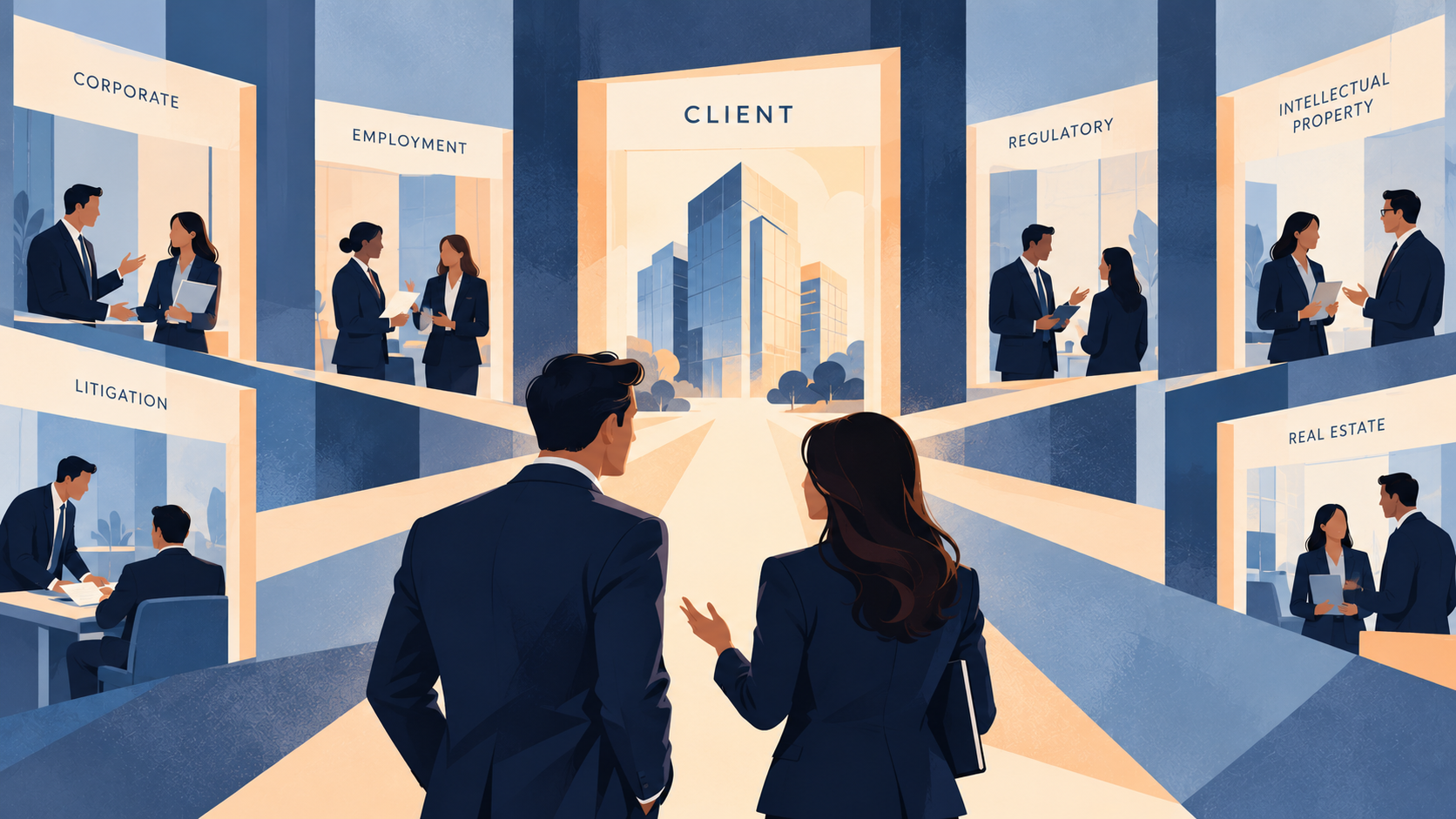 client centered legal practice network gatsby AI